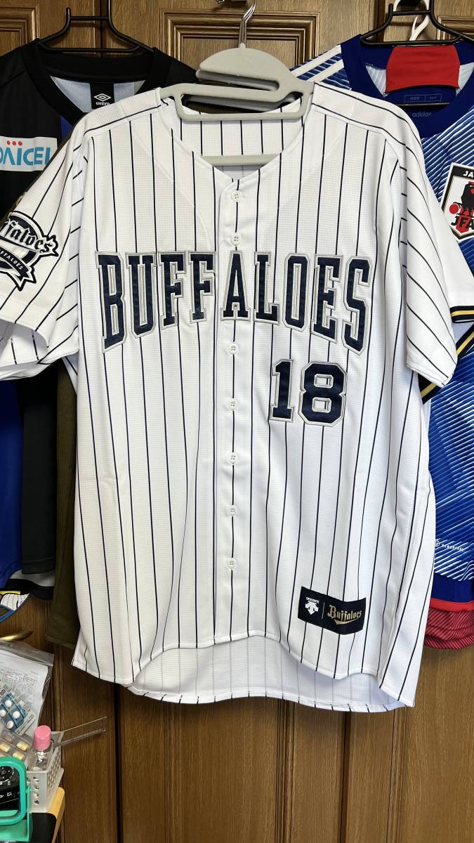 日本人気超絶の オリックスバファローズ ハイクオリティユニフォーム T