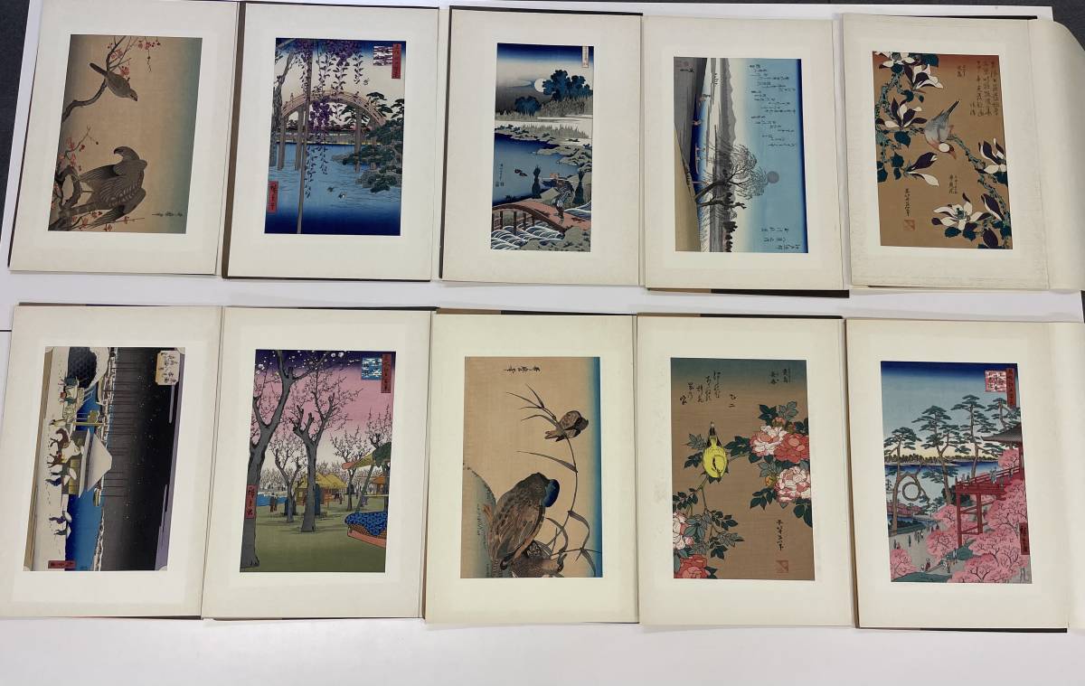 ◇花鳥風月選集◇稀版 浮世絵 大江戸木版社 全25図 手摺