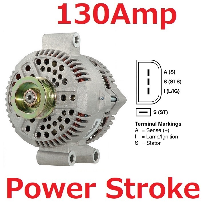 【未使用】 パワーストローク ★ 新品 3G 130アンペア 9106y フォード エクスプローラー エコノライン ブロンコ F150