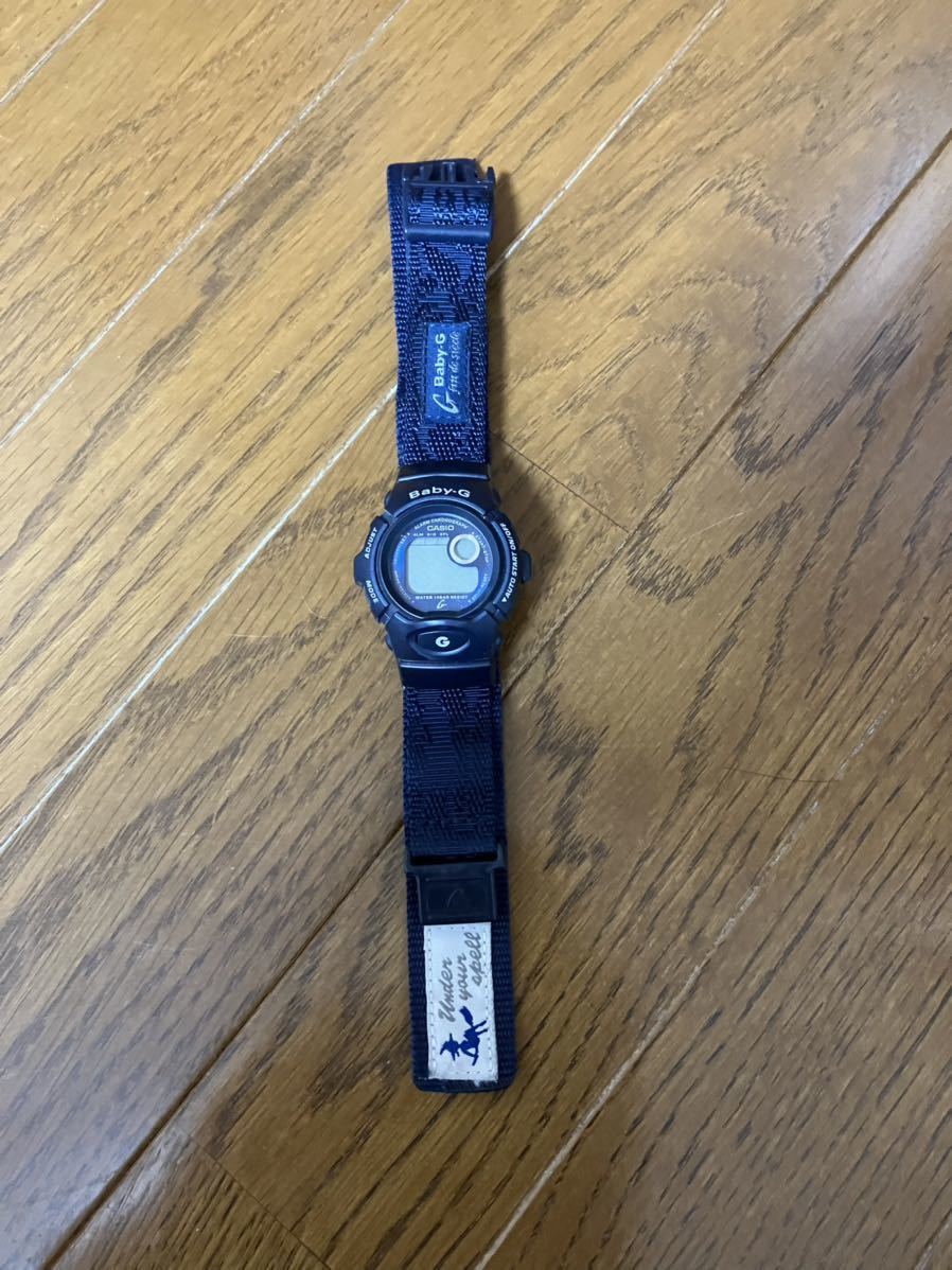 やや傷や汚れあり】Baby-G！Under your spell ネイビー 電池切れの落札  