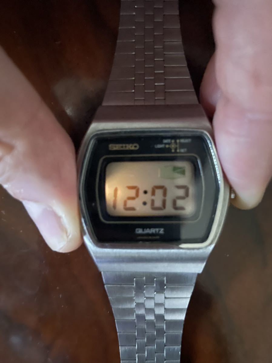 未使用に近い】SEIKO／セイコークォーツLCD Ref.0533-5005 1976年製