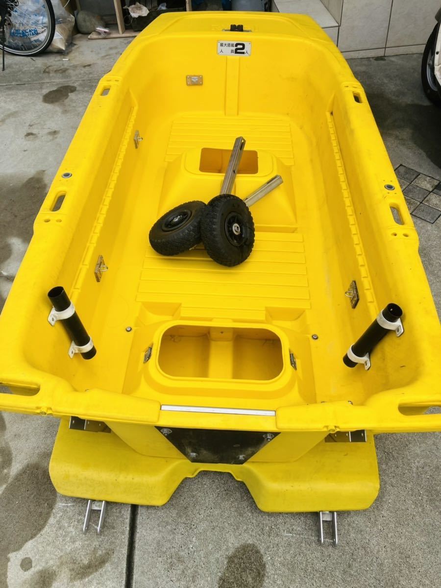 シンコーボート、オールつけます シンコーボート、オールつけます