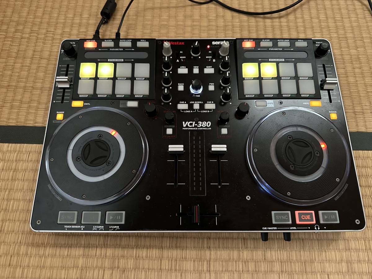 vestax VCI-380 中古（mini Innofader Plusに交換済）