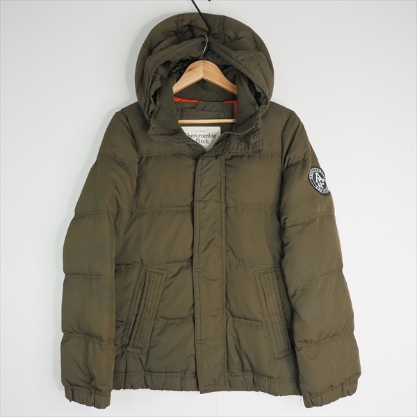 【やや傷や汚れあり】 送料無料 Abercrombie&Fitch アバクロンビー&フィッチ アバクロ KEMPSHALL ワッペン フード