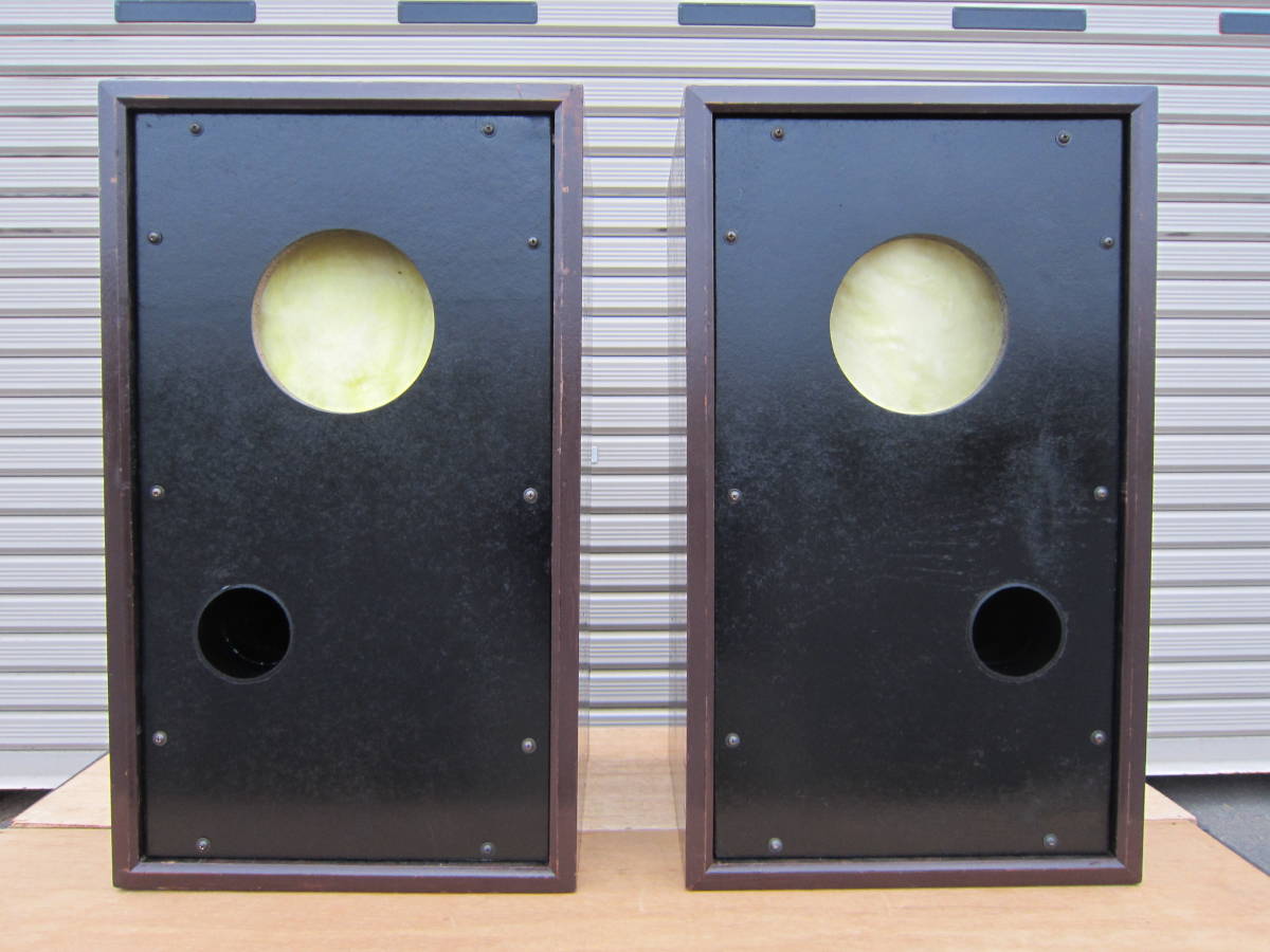 スピーカー エンクロージャー 16cm 20cm バスレフ式 2個