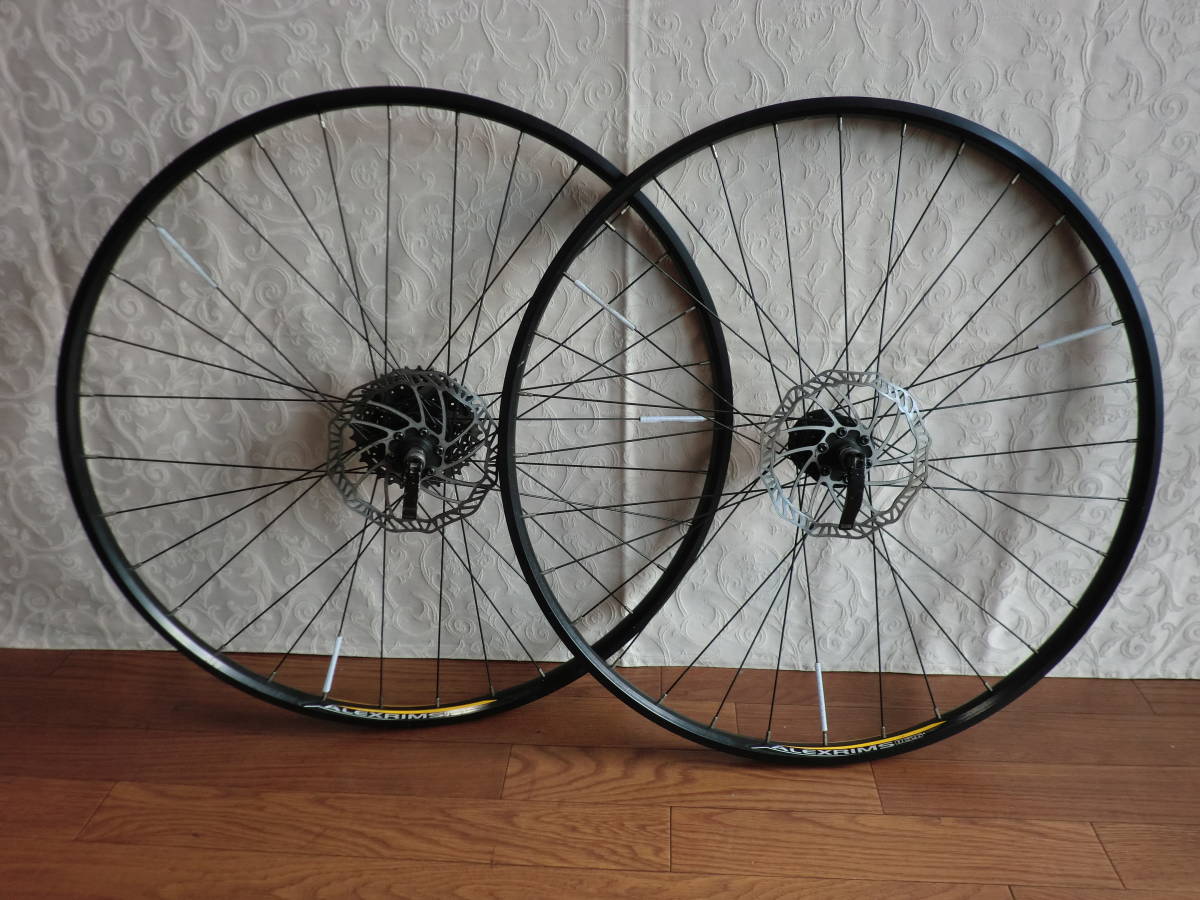 【やや傷や汚れあり】D/ローター付☆ALEXRIMS DC26・700C・8S☆♪の落札情報詳細 - ヤフオク落札価格検索 オークフリー