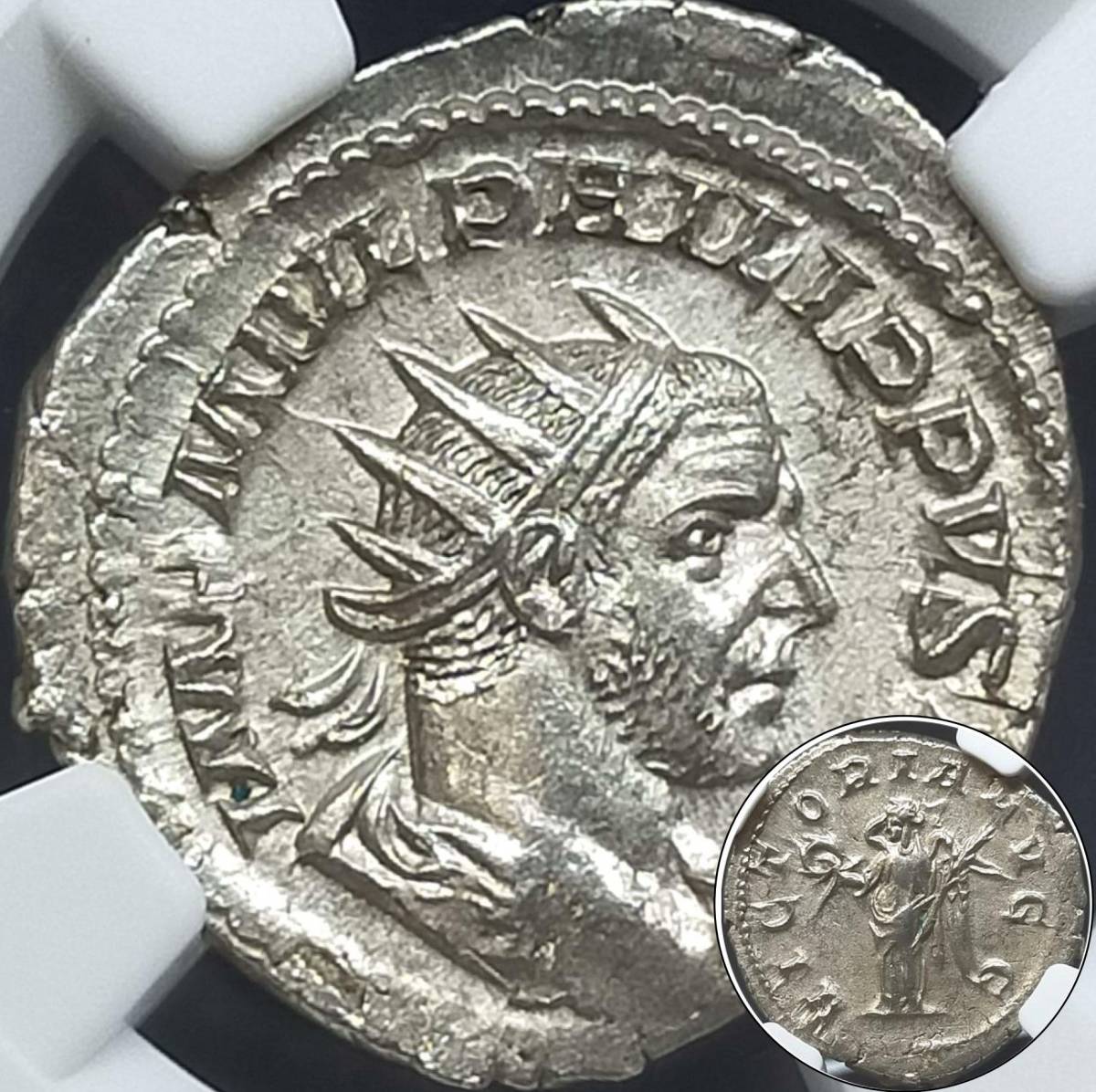 3世紀ローマ帝国 ローマ帝国 253-268年 アントニニアヌス貨