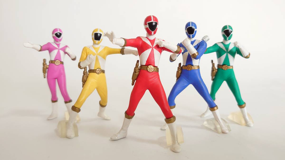 目立った傷や汚れなし】救急戦隊ゴーゴーファイブ（フルセット