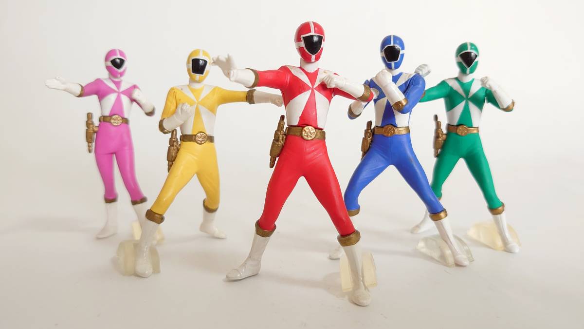 目立った傷や汚れなし】救急戦隊ゴーゴーファイブ（フルセット