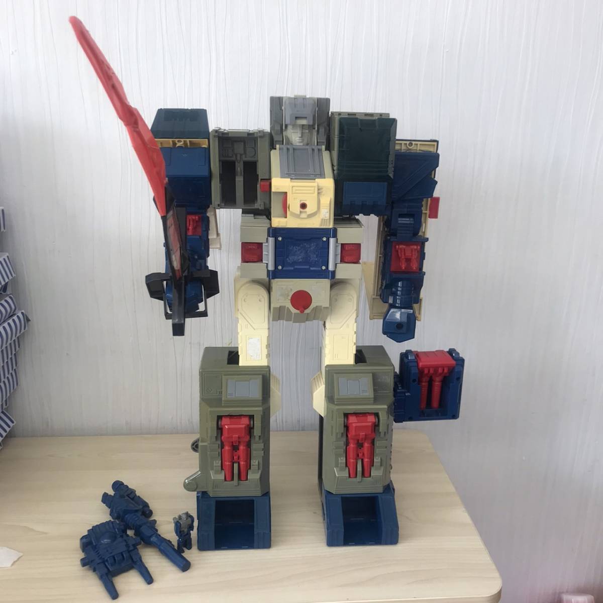 トランスフォーマー 合体 当時物 おもちゃ タカラ 昭和 レトロ