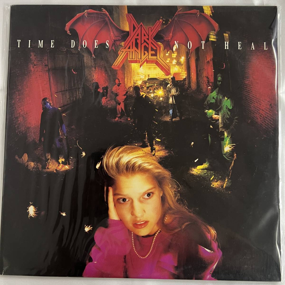 【目立った傷や汚れなし】★稀少品☆ 【12inch LP】 DARK ANGEL / TIME DOES NOT HEAL 正規品 中古品