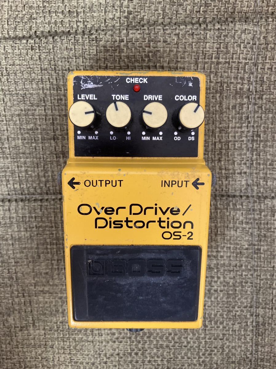 【傷や汚れあり】Boss OS2 Overdrive / Distortion の落札情報詳細 ヤフオク落札価格情報 オークフリー