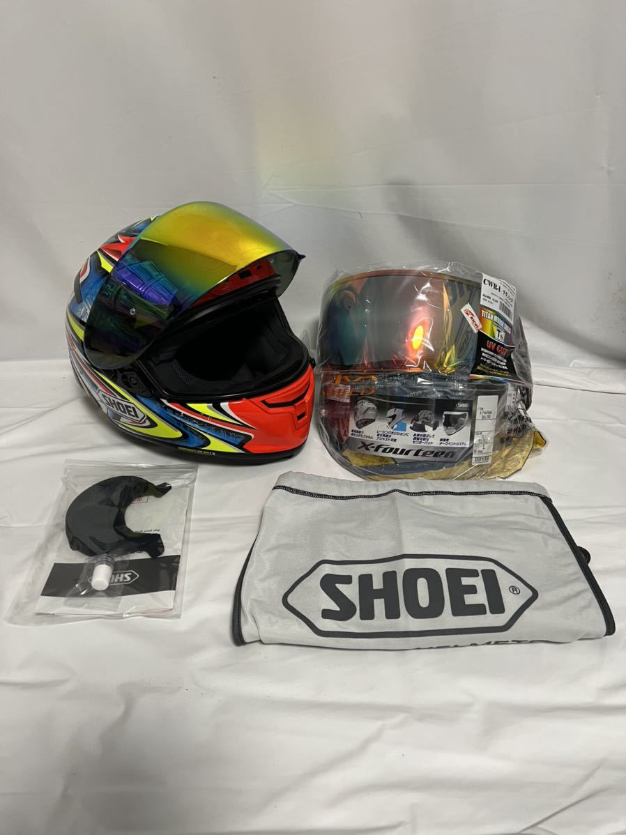 希少 絶版】中古 SHOEI X-Fourteen/X-14 DAIJIRO/ ダイジロウ TC