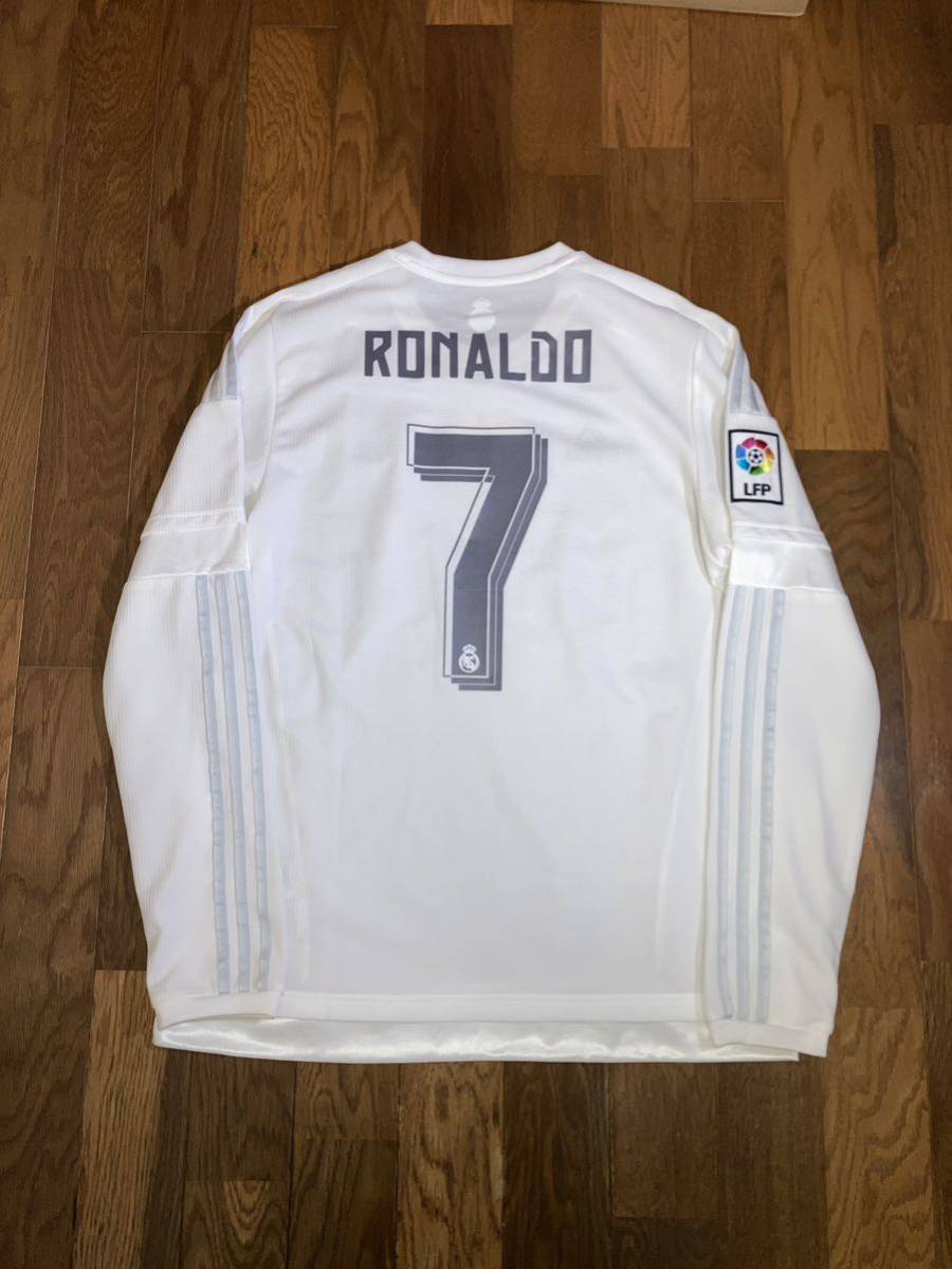 2002☆レアルマドリード☆長袖☆正規品☆100周年☆スペイン