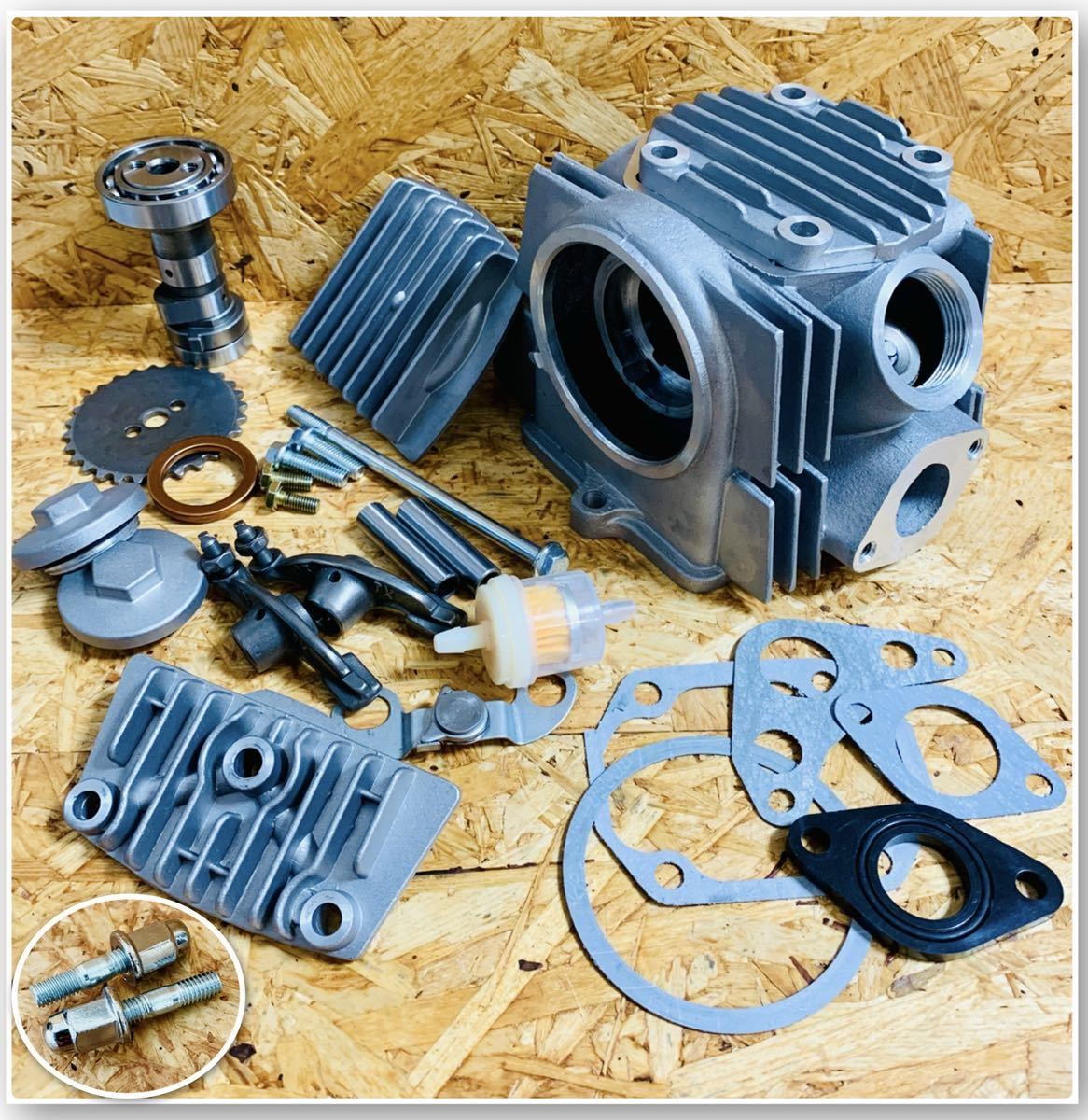 シリンダーヘッド HM-E1 ダックス70？ レギュラーヘッド？ 当時