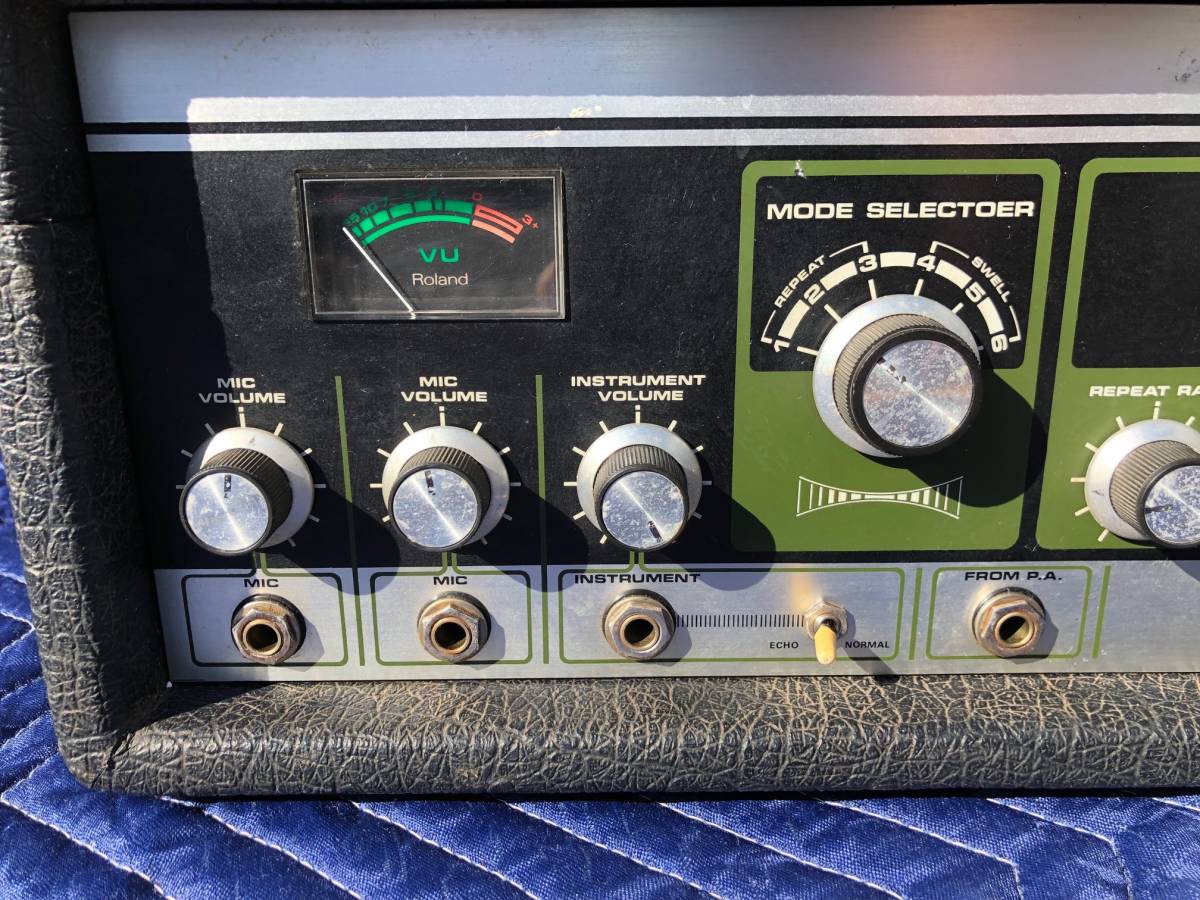 Roland SPACE ECHO RE-101 ローランド スペースエコー Roland RE-101 Space Tape Echo Effects Delay Reverb Music Equipment