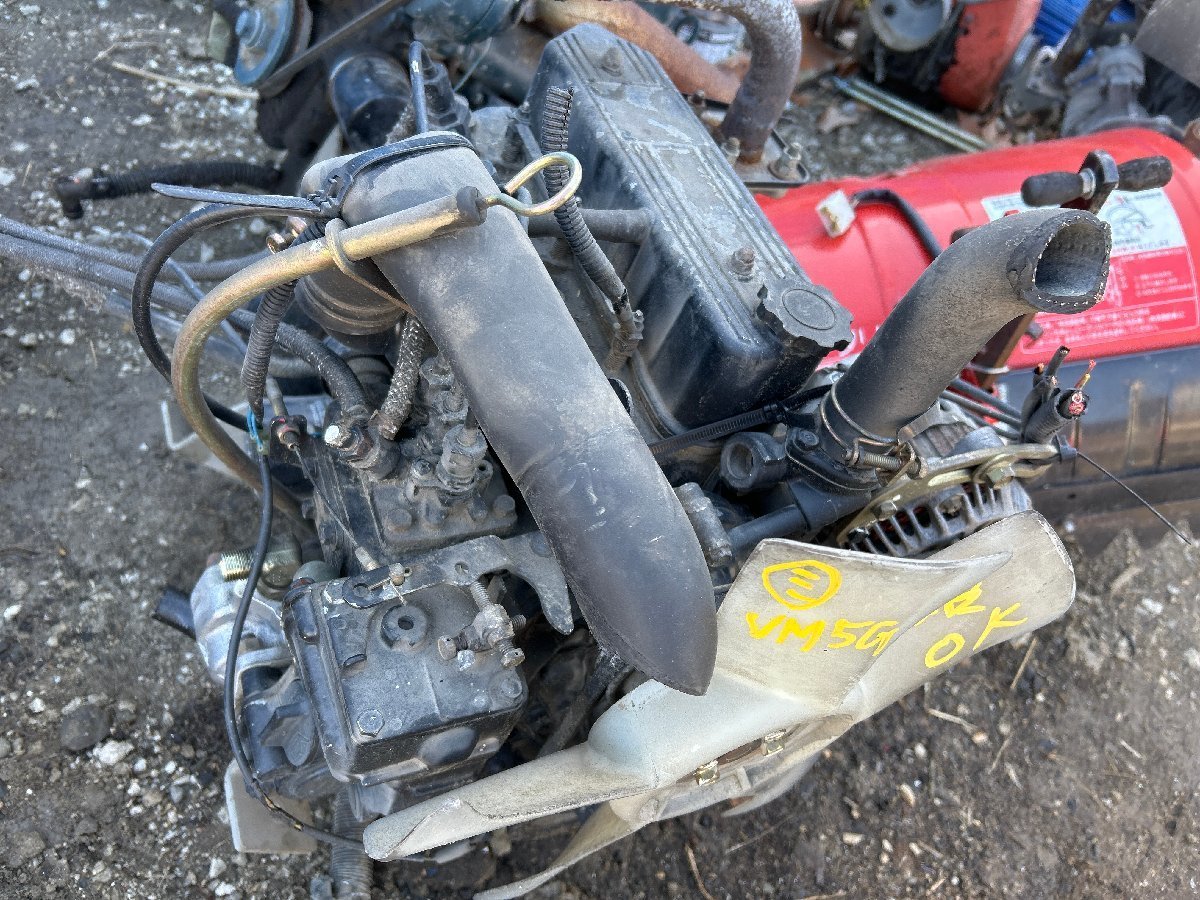 滋賀発】 コンバイン クボタ R1-121 エンジン 外す前動作OK 基本引取