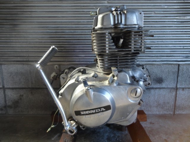 傷や汚れあり】CB250N 純正 当時物 エンジン 【正規打刻】 6速 キック