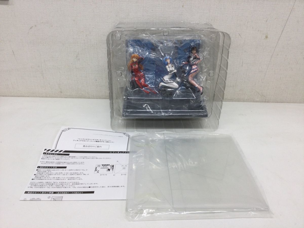当選品　Schick×エヴァンゲリオン　フィギュアクロック 2000個限定 当選品 Schick×エヴァンゲリオン フィギュアクロック 2000個限定