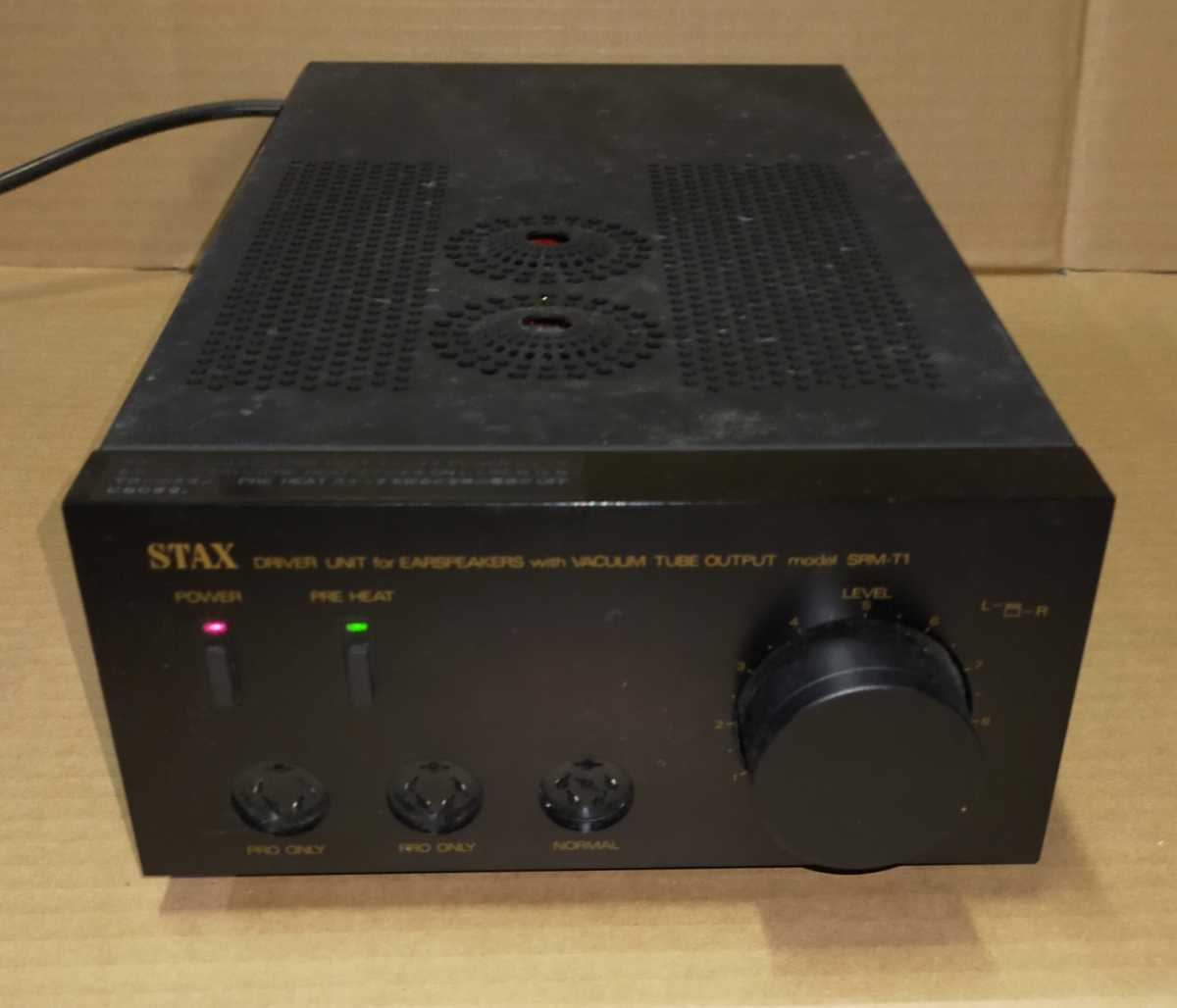 アンプ STAX SRM-T1S + SR-407 STAX SRM-T1 | MacBSの日常生活的日記