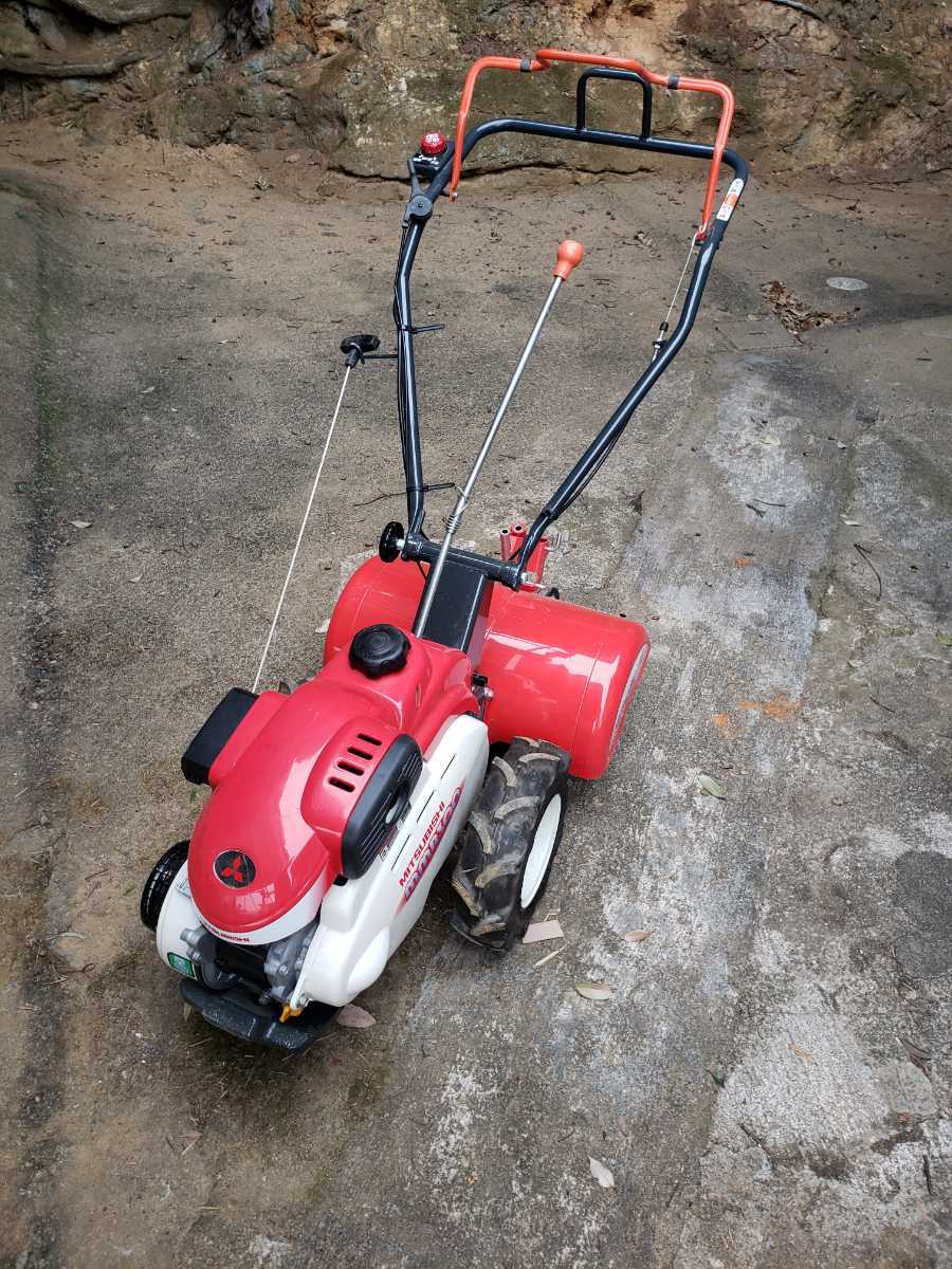 MITSUBISHI 三菱 管理機 MMR6 耕運機 取扱説明書 培土器