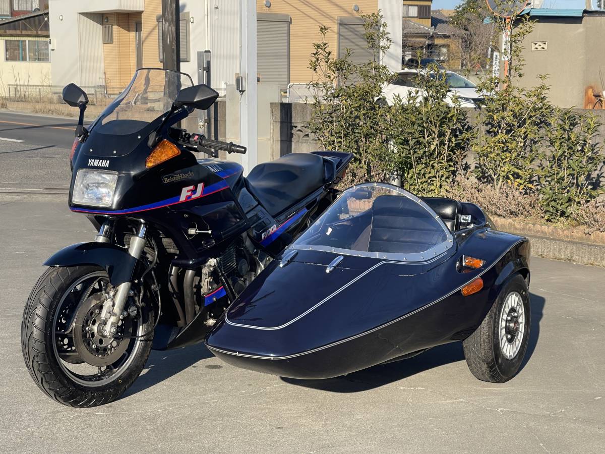 FJ1200逆車 低走行実動 車検あり（2024年5月まで）乗って帰れます