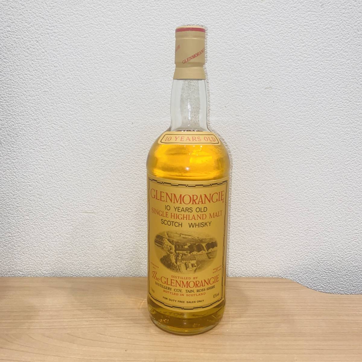 目立った傷や汚れなし】【GLENMORANGIE/グレンモーレンジ】10年