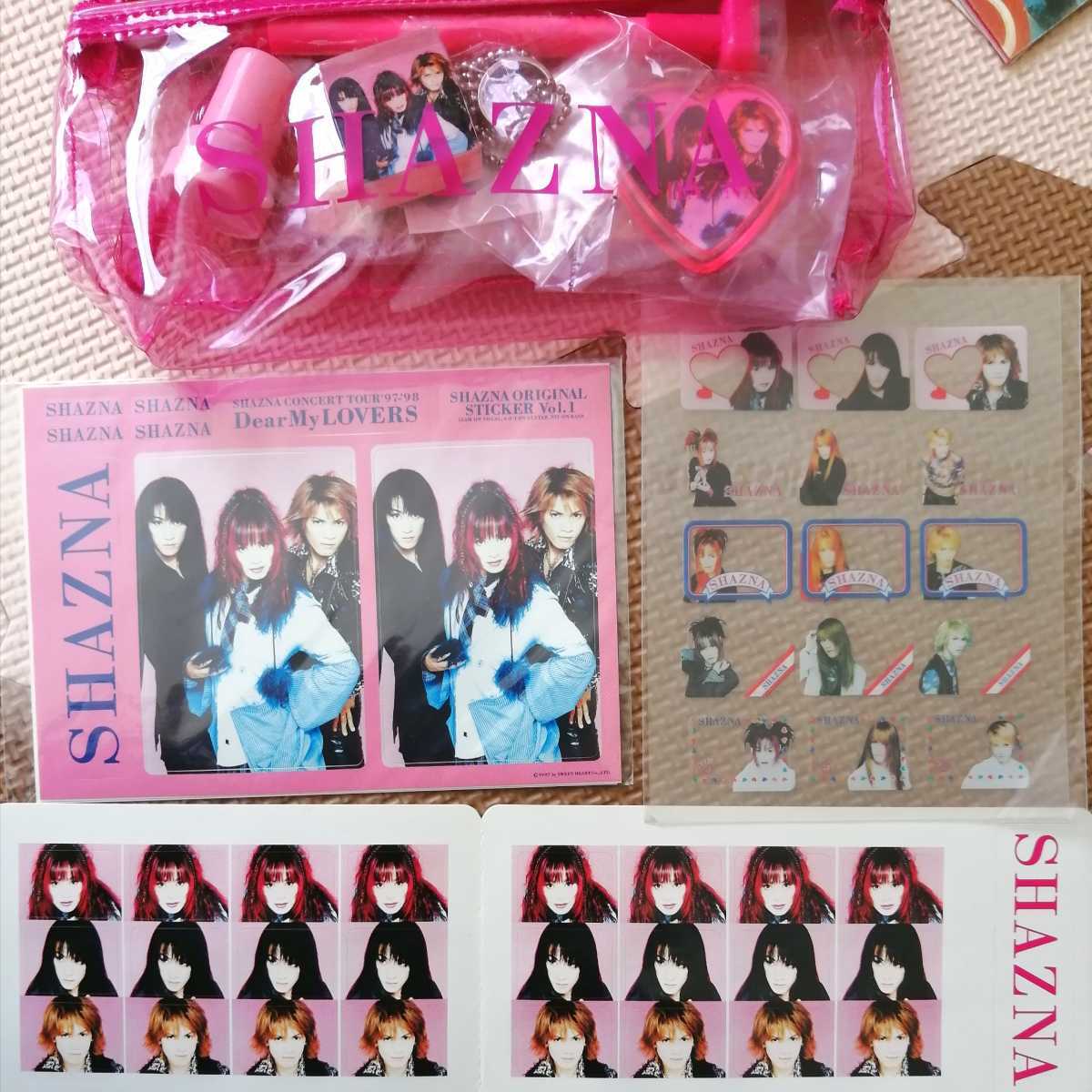 未使用に近い】SHAZNA シャズナ グッズ ポスター サイン うちわ 限定