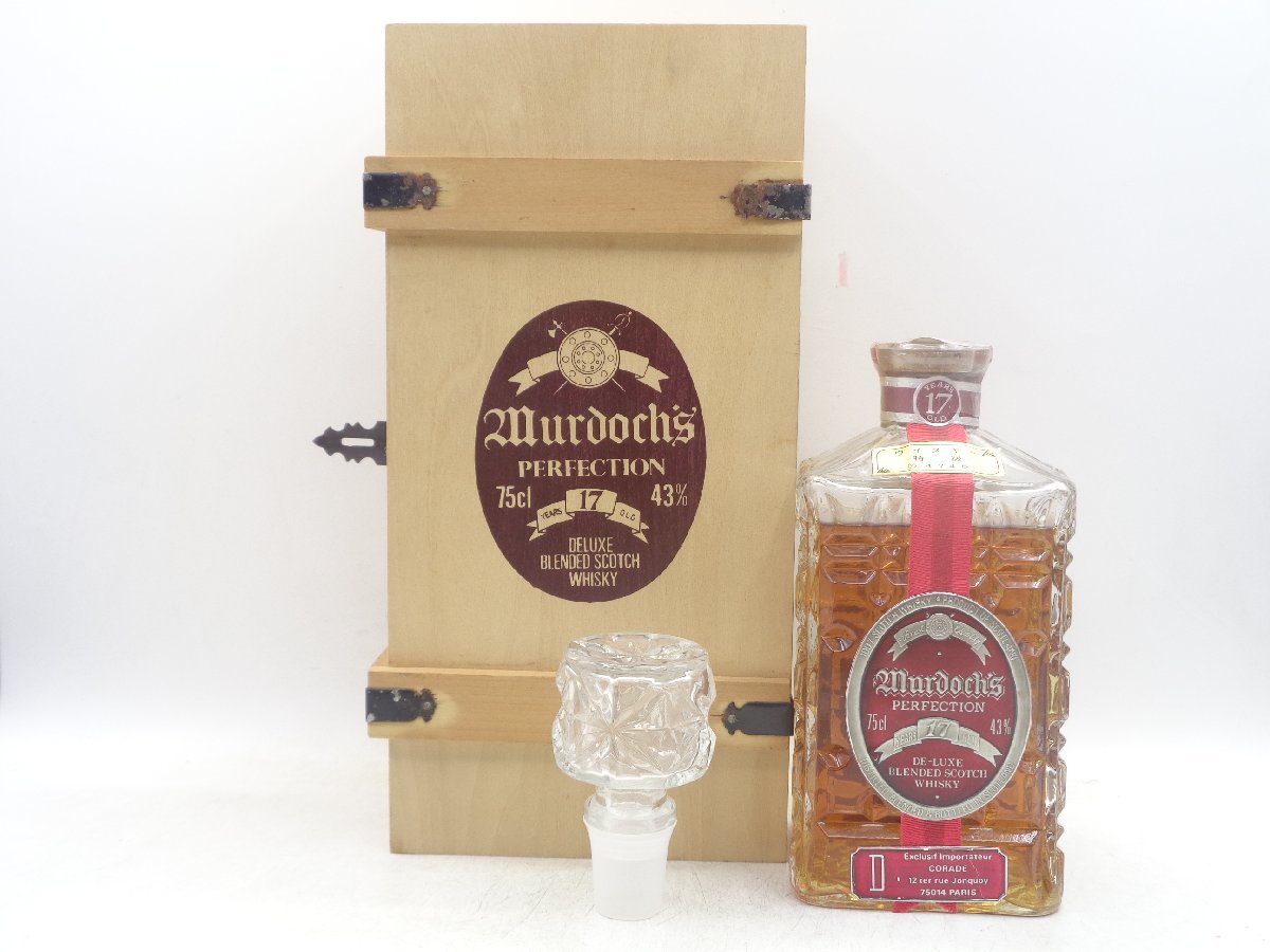 マードック 20年 パーフェクション 43% 750ml Murdoch's