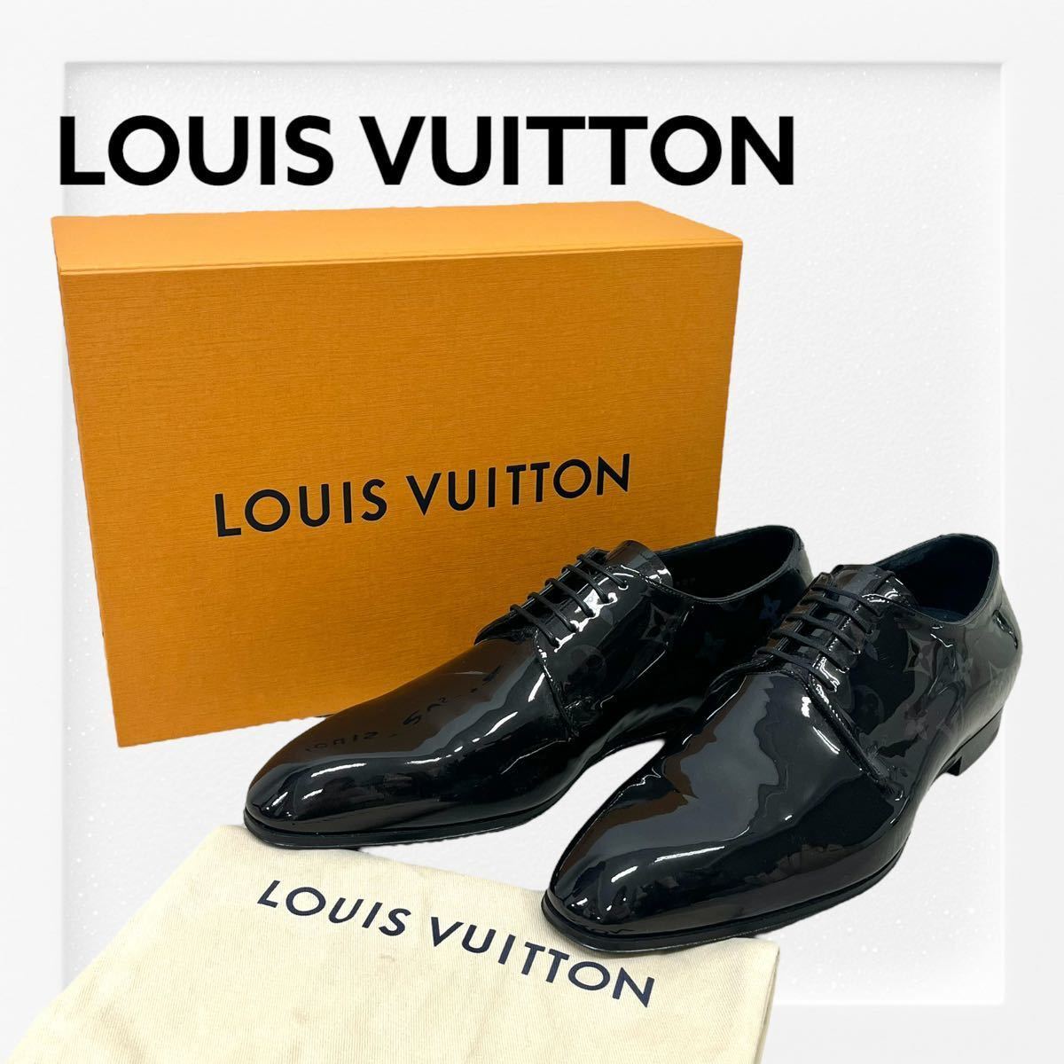 新品 未使用 ルイヴィトン ヴァンドーム ライン ダービー パテント