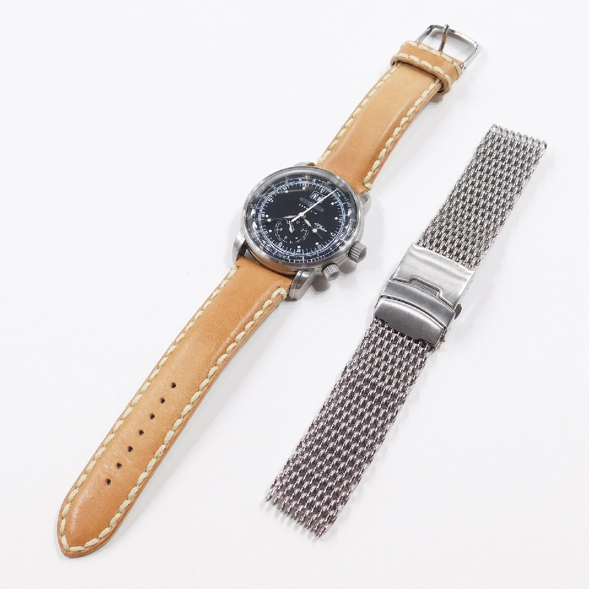 ZEPPELIN LZ121 MEDITTERRANEE 7784 クロノグラフ