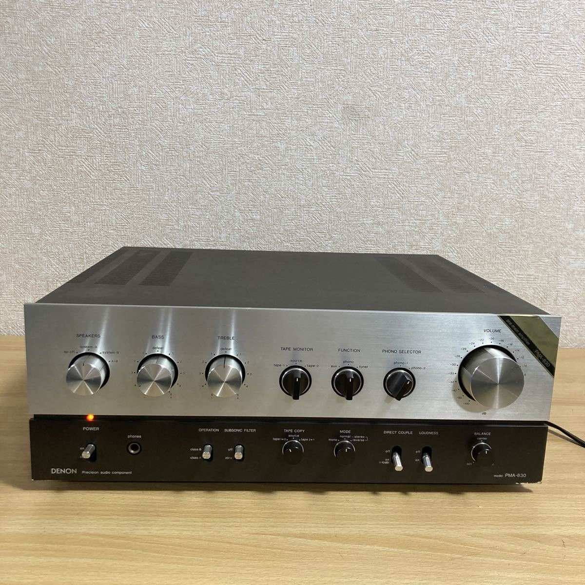 DENON デノン PMA-780D プリメインアンプ◇通電確認のみ