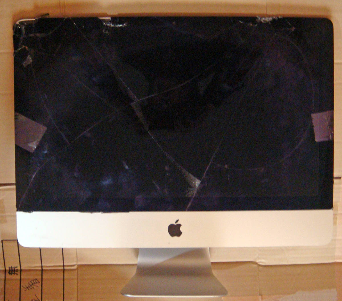 ジャンク品！画面割れ！Mac retina 4k 21.5 インチ 2019 ジャンク