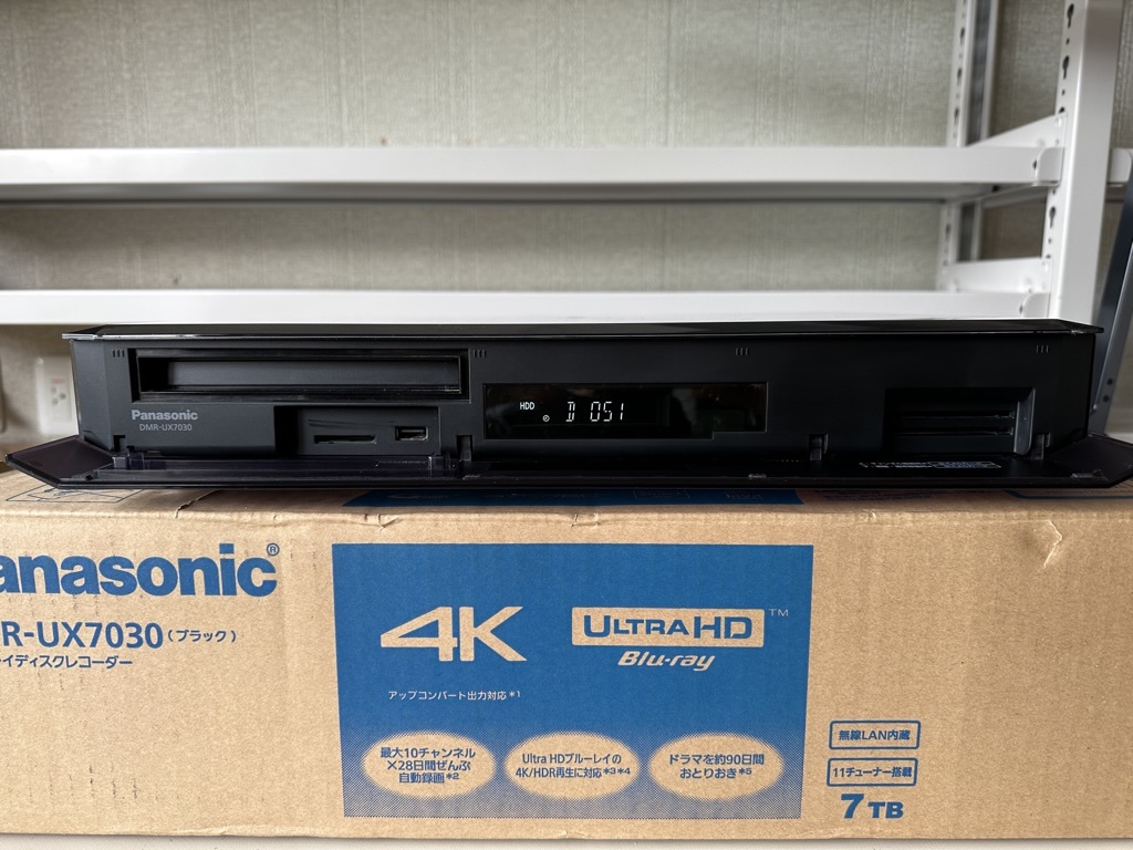 X20 PANASONIC DMR-UX7030 BDレコーダー　ジャンク アバックWEB-SHOP / ※特価※【中古】Panasonic DMR-UX7030