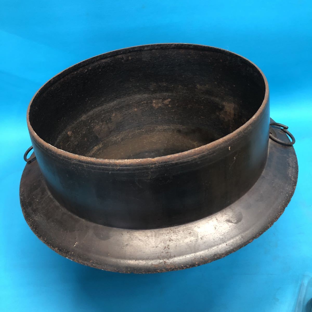 大羽釜 鉄製 内径53cm