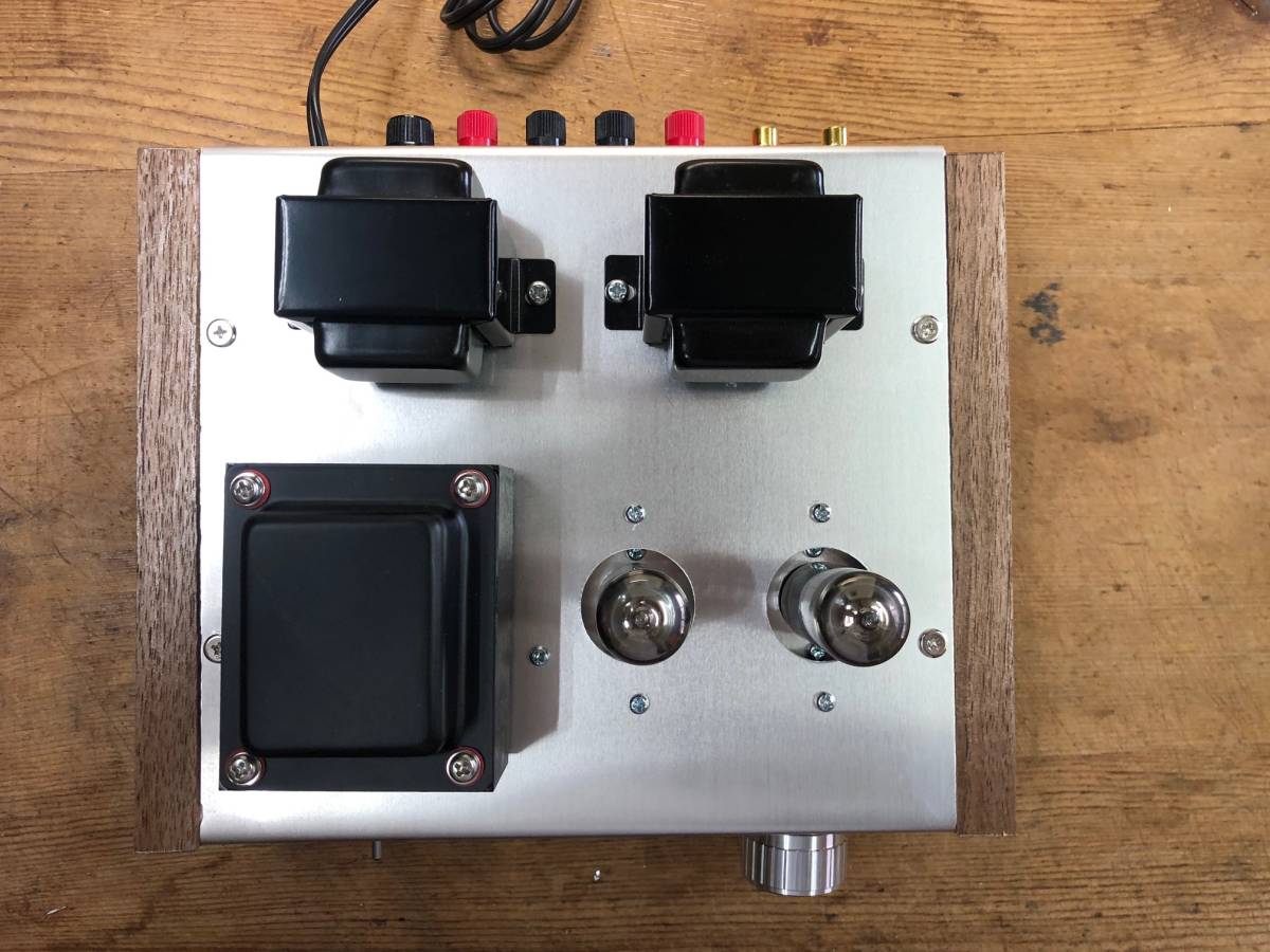 自作品】6F3P（6BM8）を使用した超三結真空管ステレオアンプ