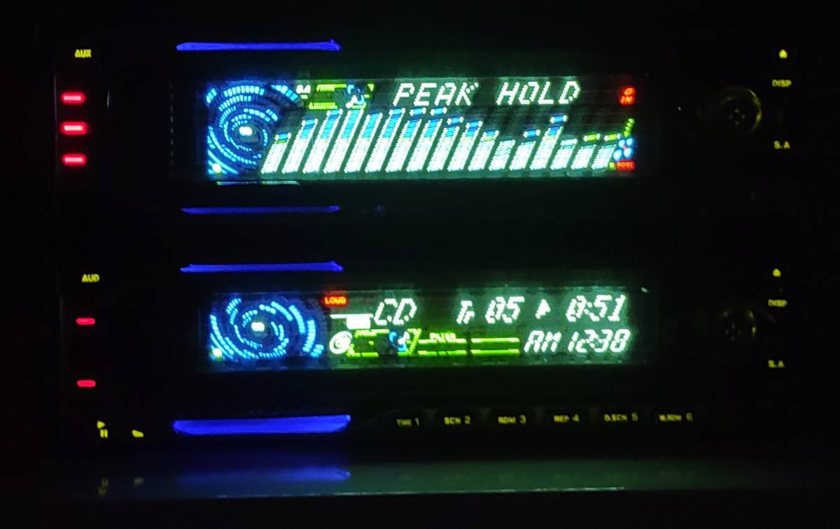 やや傷や汚れあり】KENWOOD M929/D929 ケンウッド カーオーディオ CD