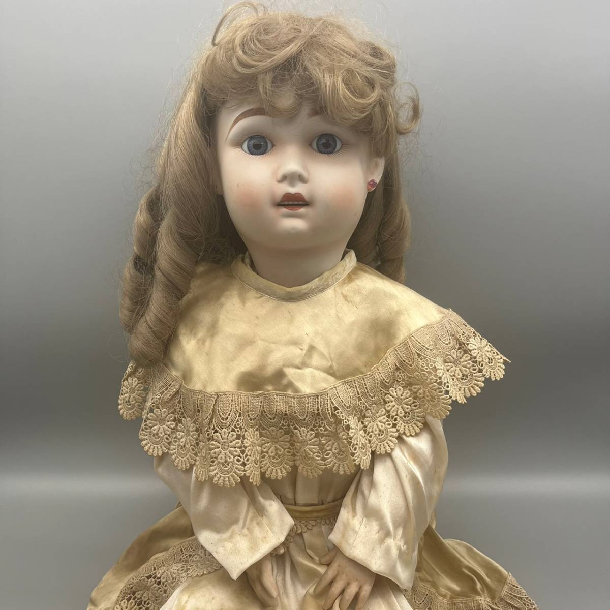 【傷や汚れあり】Collectors Doll コレクターズドール CD100 ビスクドール アンティックドール 陶器 人形 アンティーク調