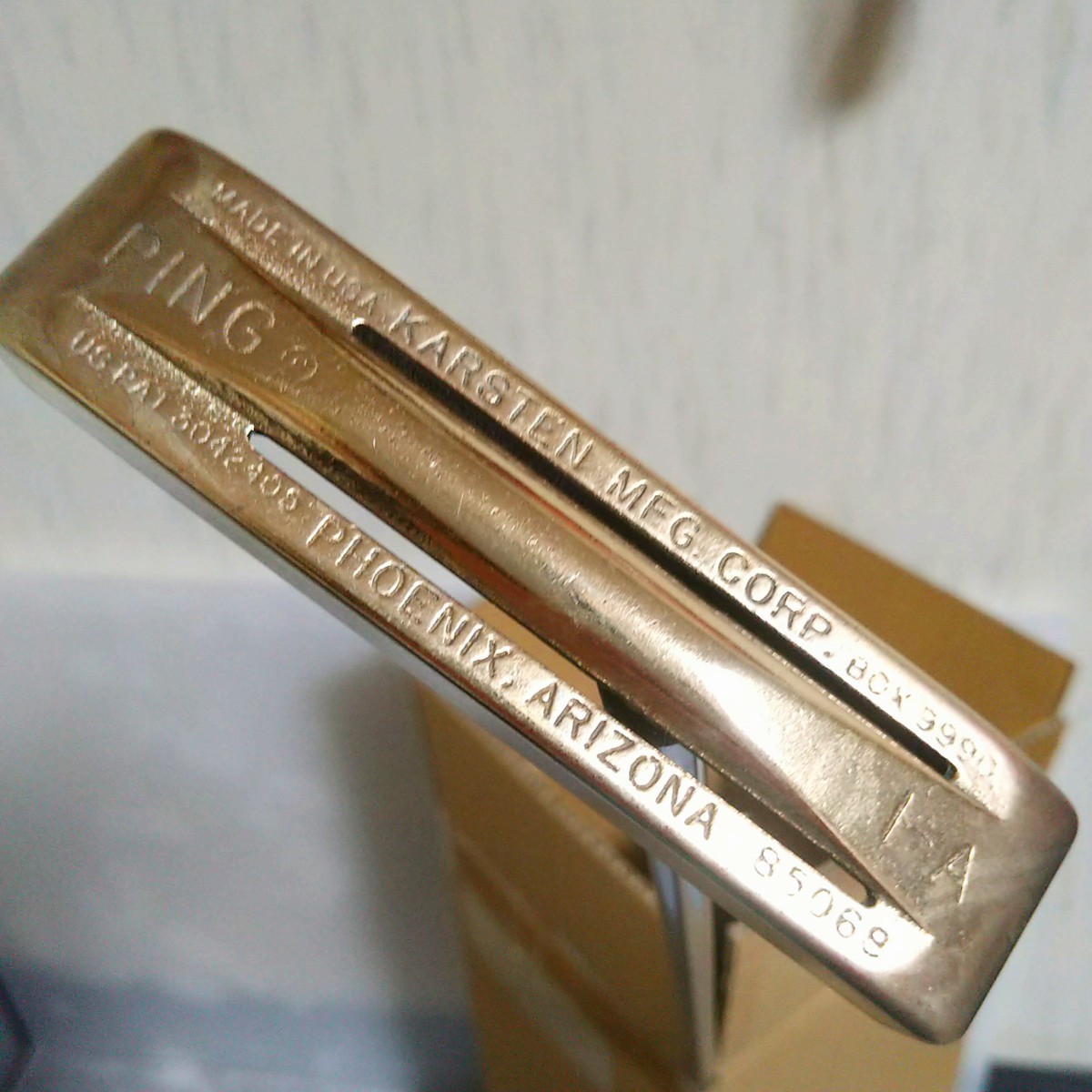 PING 1-A パター KARSTEN 85068(グリップ新品・カバー付) PING 1-A パター KARSTEN 85068(グリップ新品・カバー付)