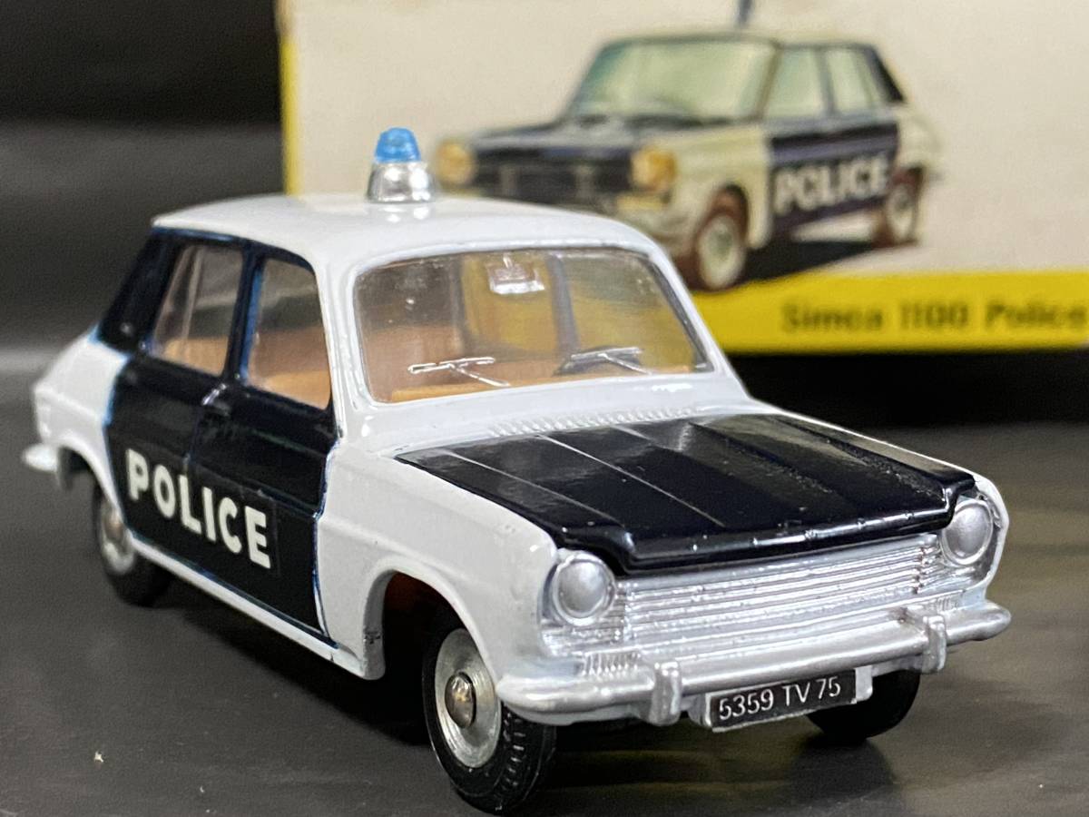 simca 1100 1967 police Norev 1/43 | Puces Privées