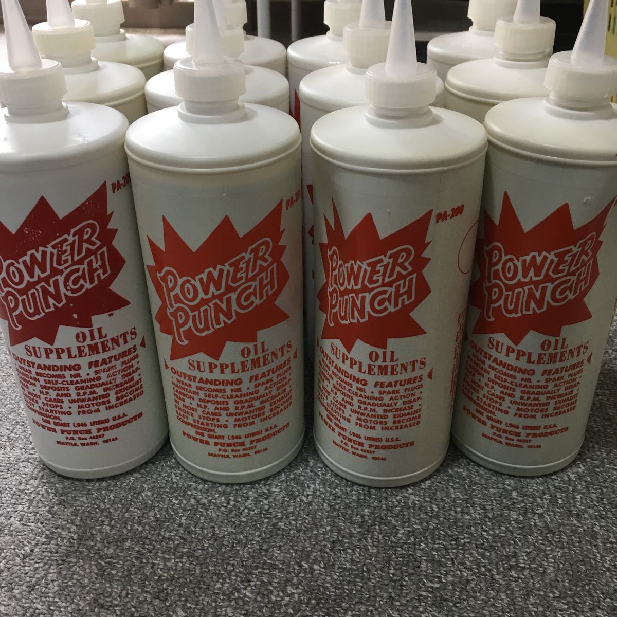 【未使用】3HOT380 12本セット アメリカで大人気？ オイル添加剤 パワーパンチ Power Punch 燃費向上 レスポンスアップ