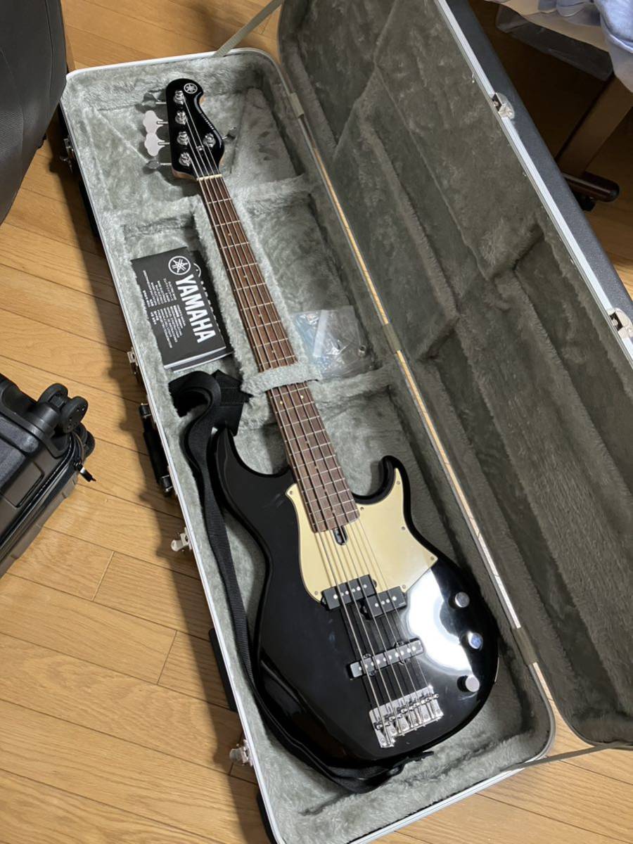 YAMAHA 5弦エレキベース BB5000 ブラック BLK スルーネック 国産