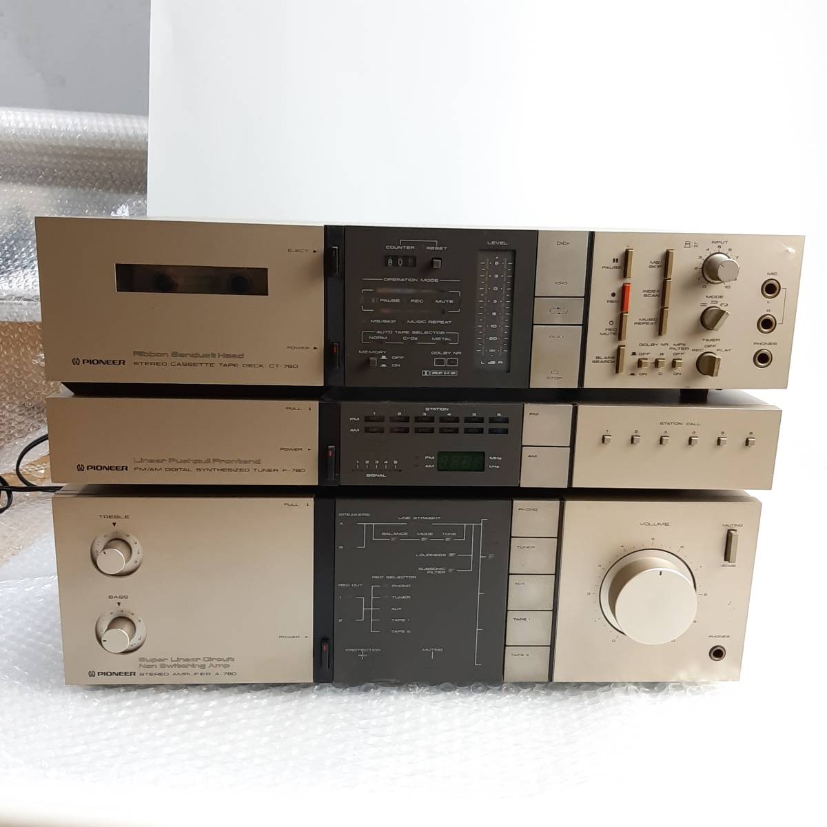 Pioneer 【PIONEER】まとめセット パイオニア A-780 CT-780 F-780 