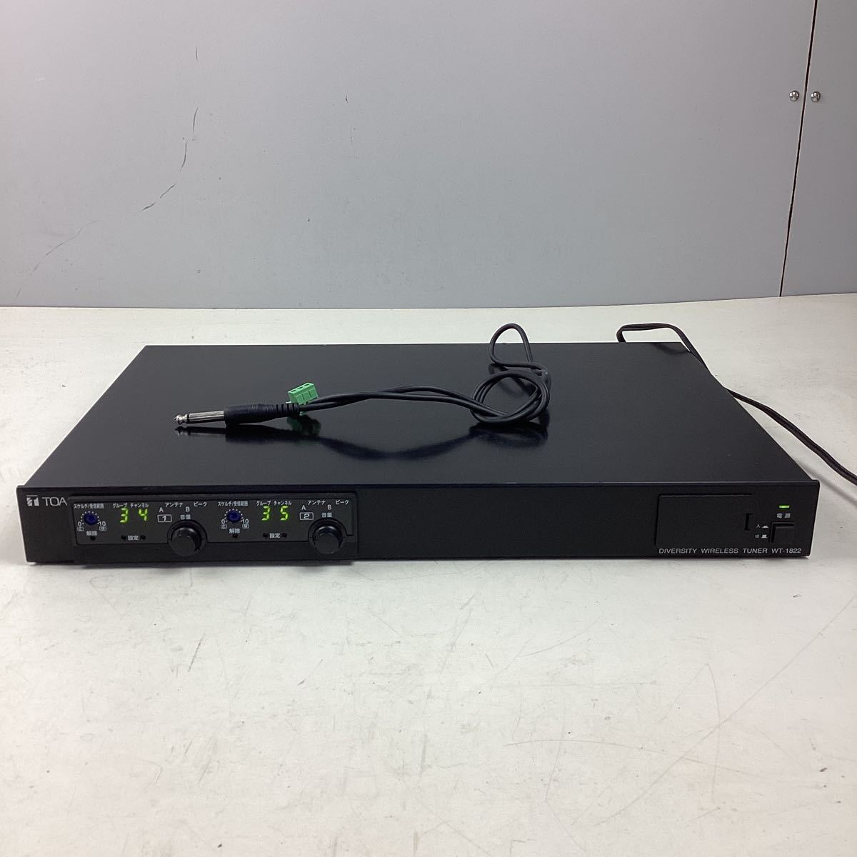 し*ん様 TOA ワイヤレスチューナー WT-1802 WTU-1800 ×2内 し*ん様 TOA ワイヤレスチューナー WT-1802 WTU-1800 ×2内