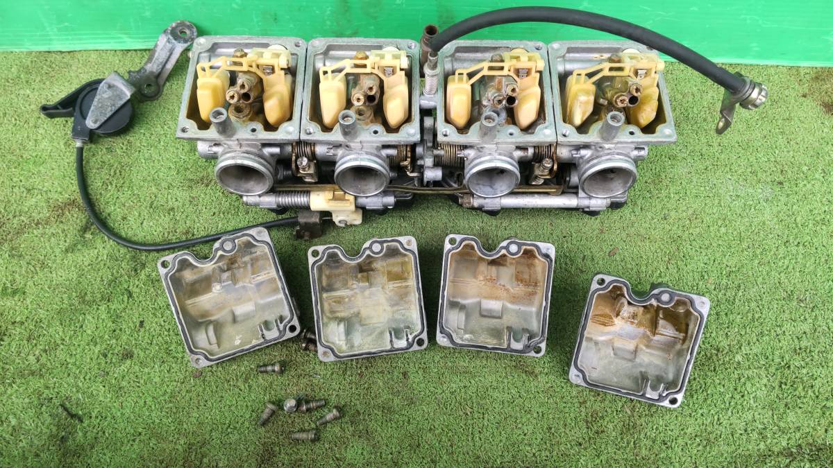 傷や汚れあり】ヤマハ FZR250R 3LN キャブレター ミクニ キャブ