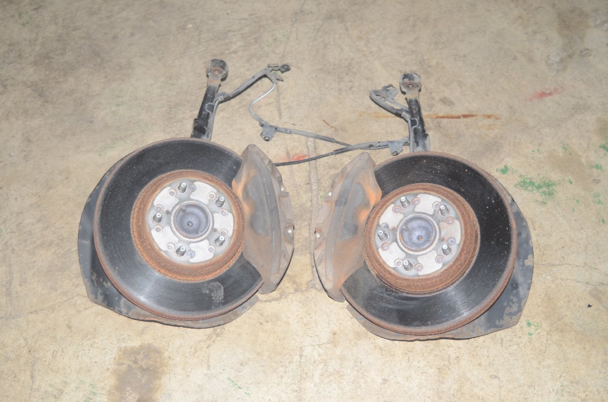 【やや傷や汚れあり】レクサス セルシオ センチュリー LS400 GZG50 ucf20 ucf21 純正 フロント ナックル ハブ ブレーキ