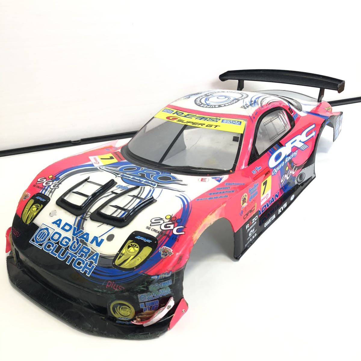 傷や汚れあり】タミヤ 塗装済み RC ラジコン 1/10 ORC 雨宮 SGC-7 RX-7