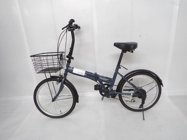 B542 折り畳み自転車☆REBEZEL☆6段変速☆20インチ