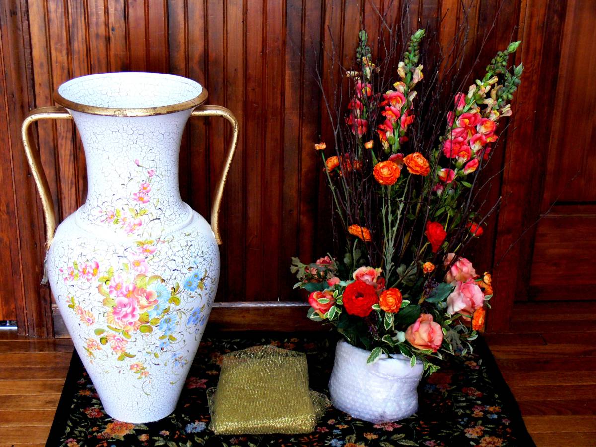 花瓶 イタリア製 陶器 【公式通販】