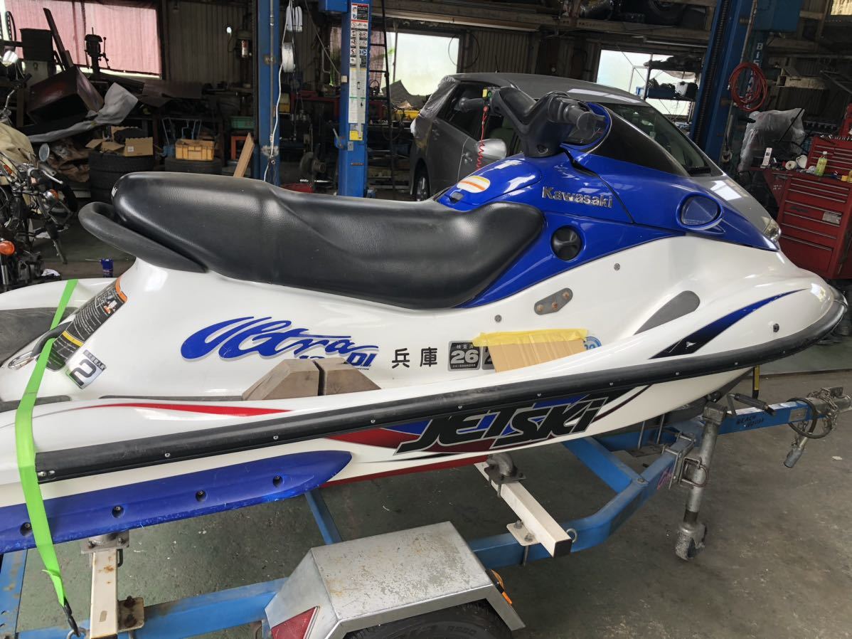 奈良県発 ジャンク ヤマハ ジェットスキー MJ-700TL 2ストローク